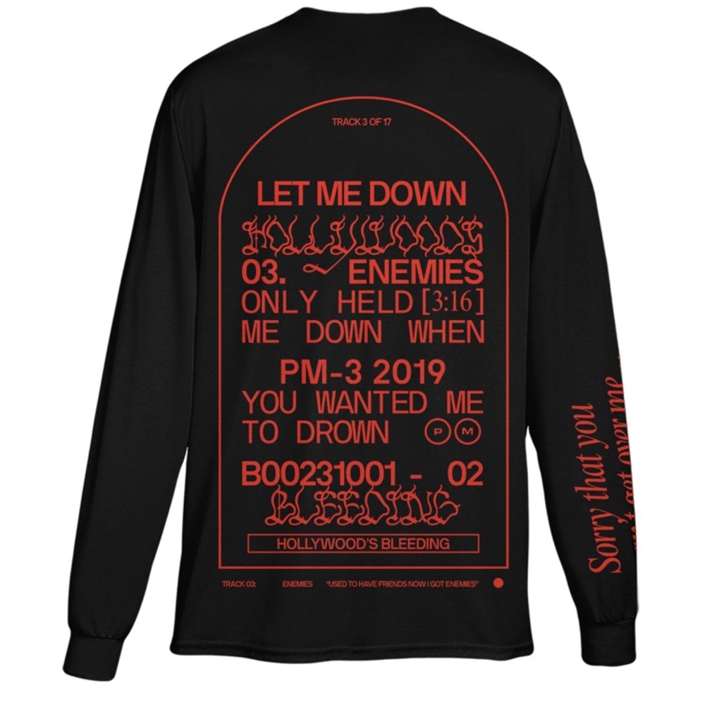 Post Malone Merch Long Sleeve